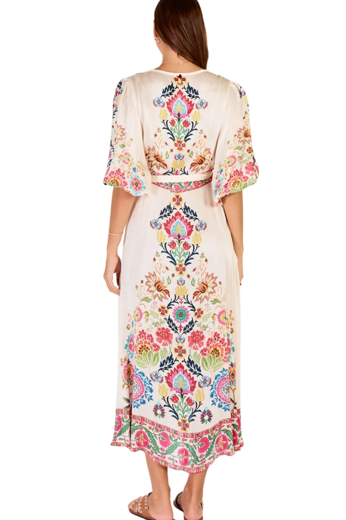 Camille Wrap Dress - Multi - RY2