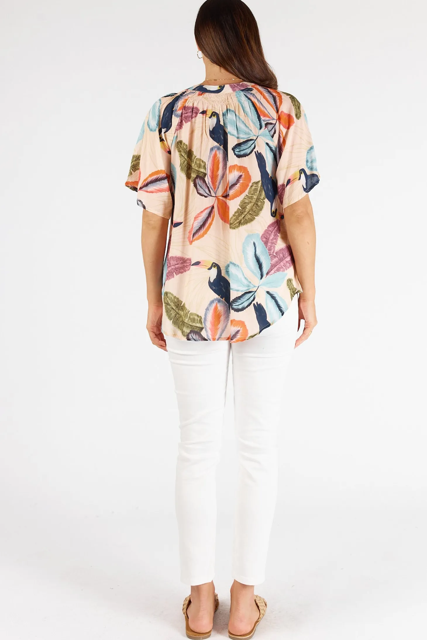 Cayman Top - Print - LS8