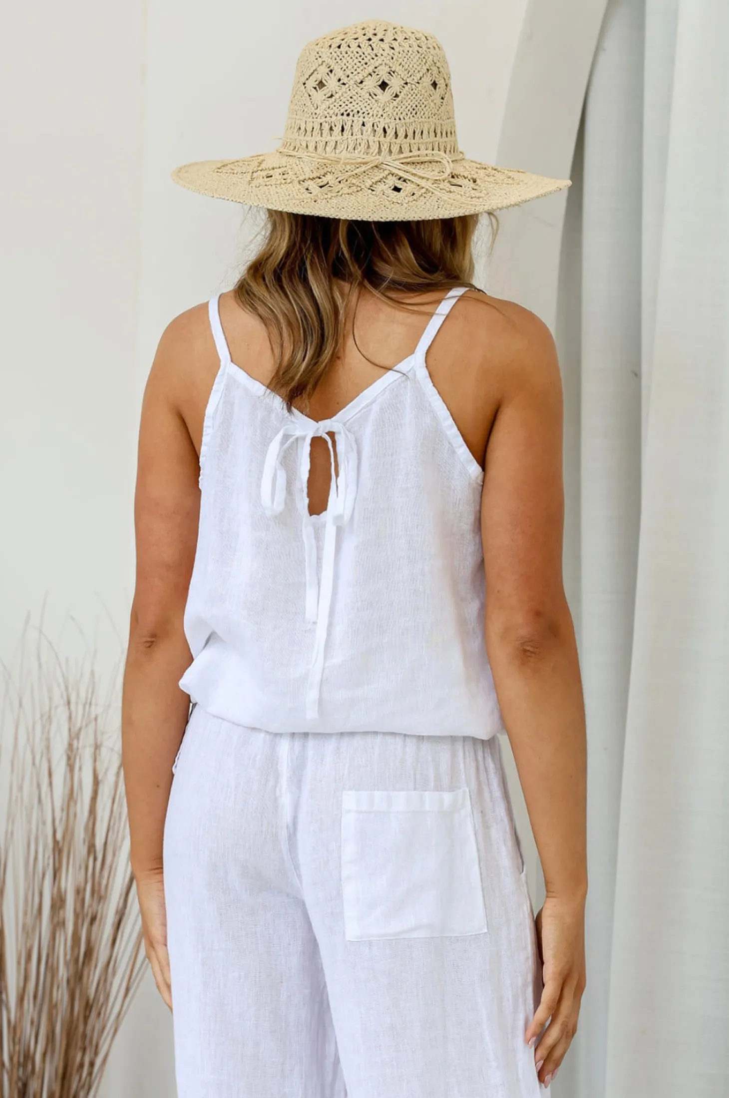 Comodo Singlet Top - White - FA26