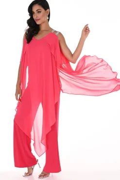 Corlette Jumpsuit - Dahlia - FL272