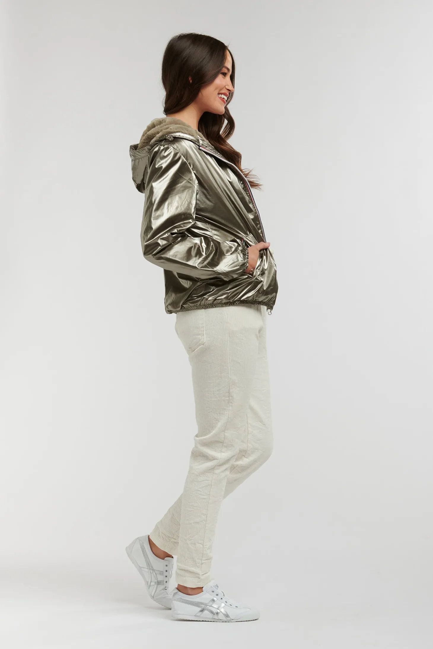 Cosmo Jacket - White Gold - IS28