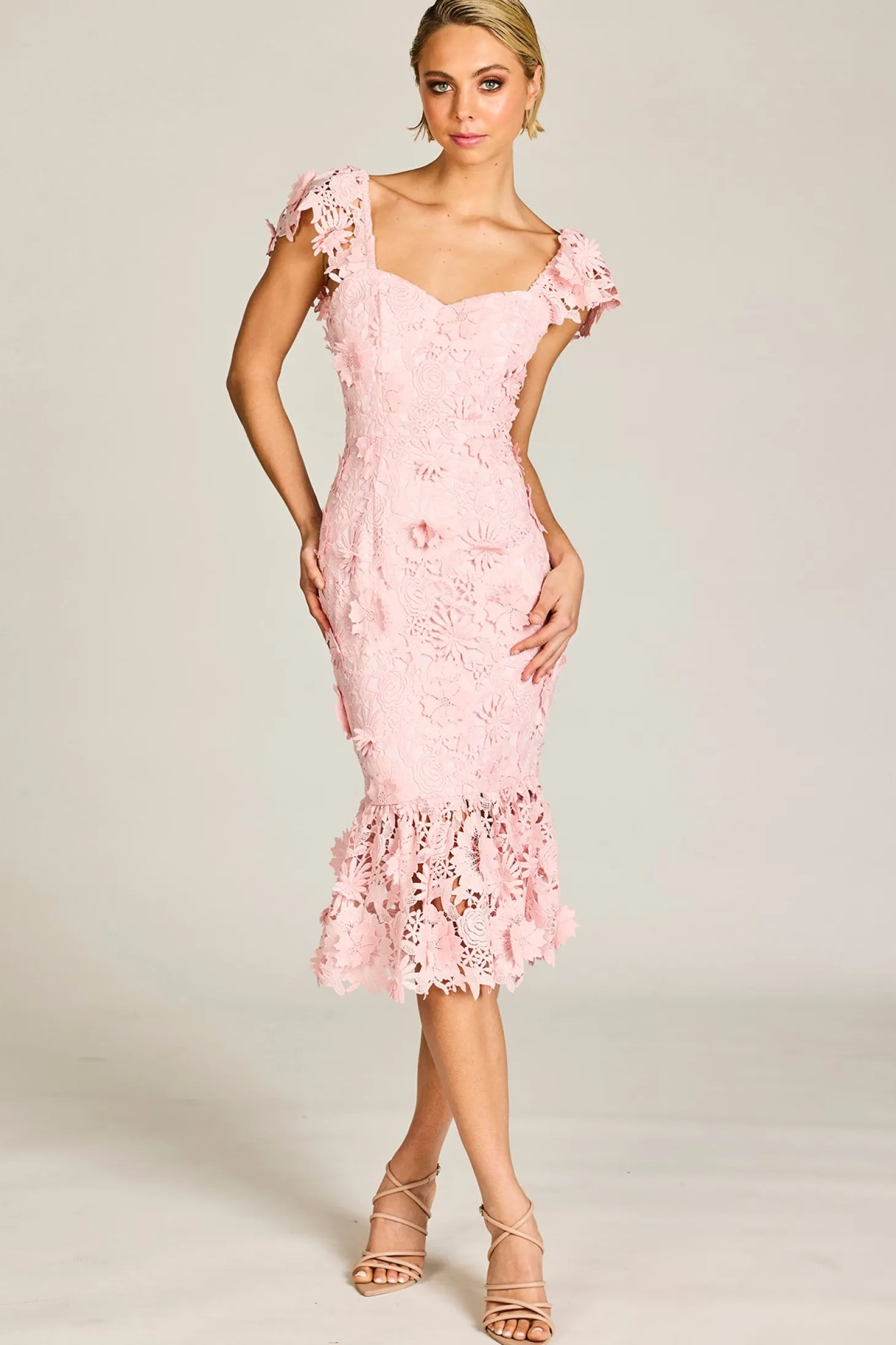 Harper Rose Dress - Pink - PR4