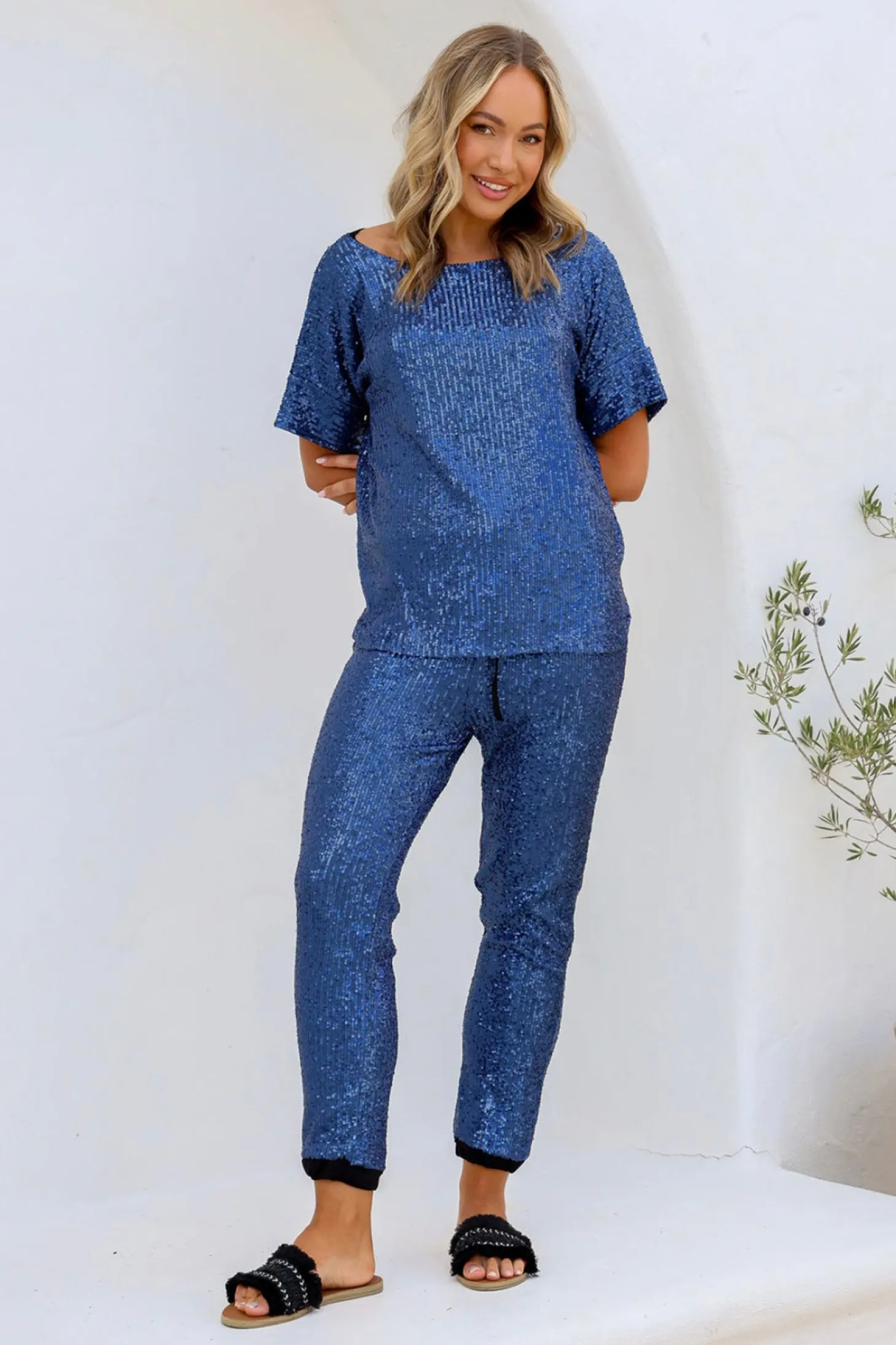 La Serata Top - Navy - FA12