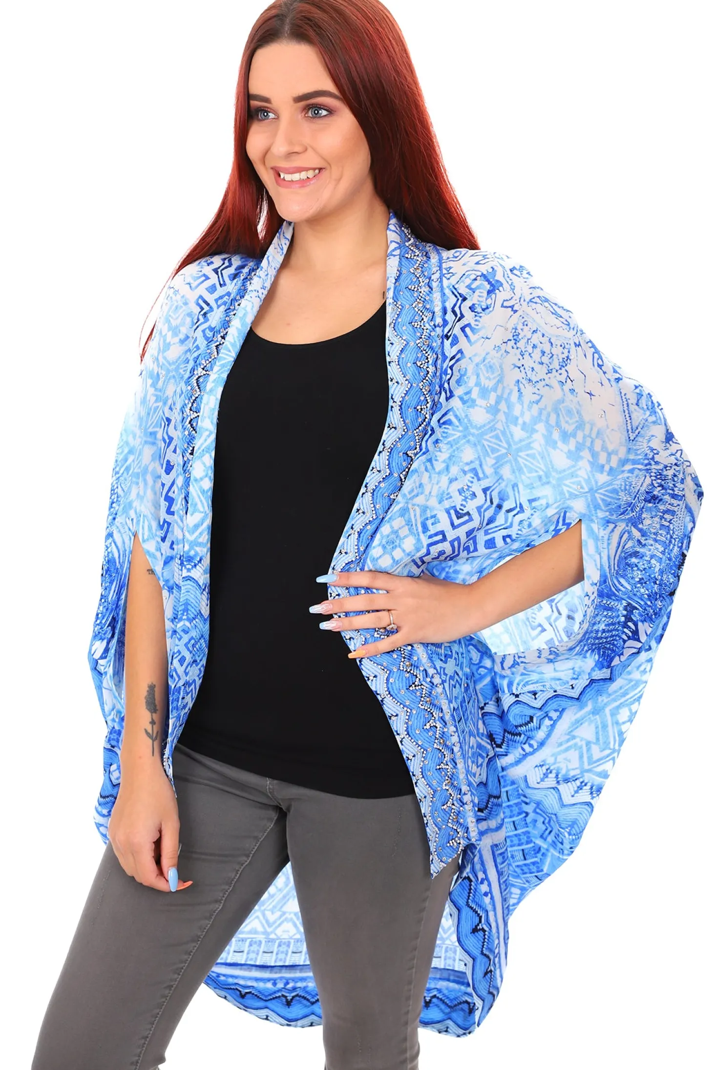 Lima Cape - Blue