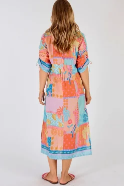 Luna Midi Dress - Candy - LL11