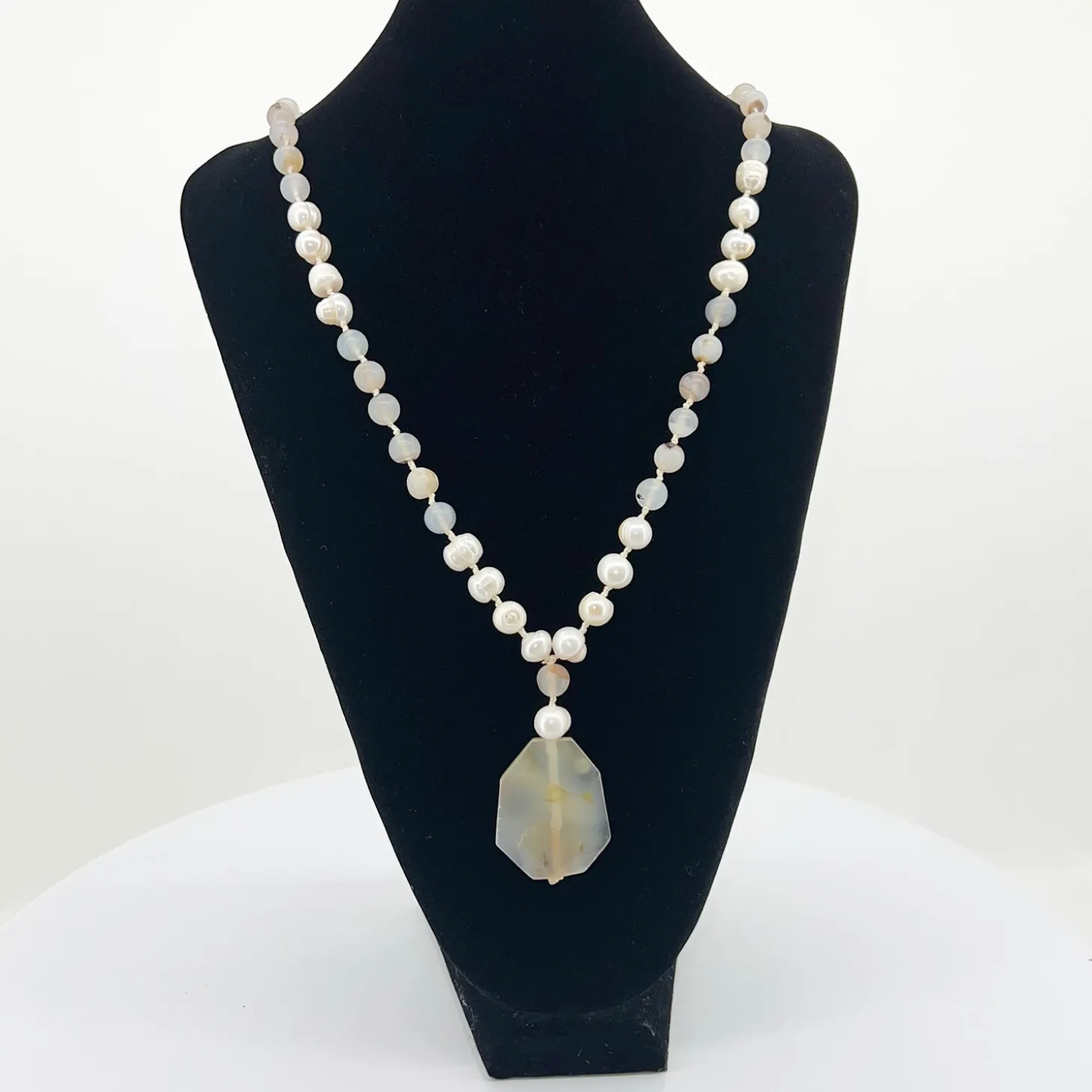 Moonstone Drop Necklace - CG60