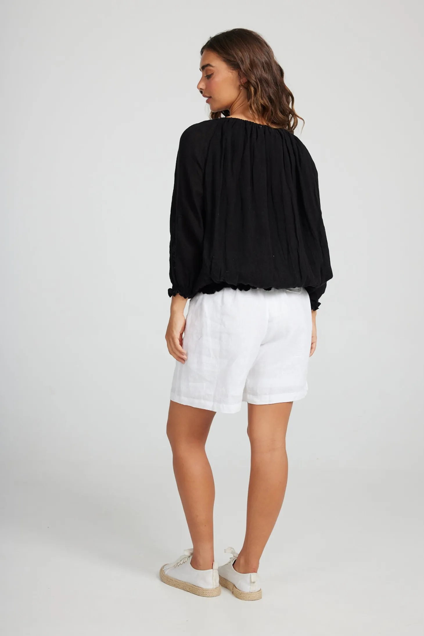 Seaside Top | Black | H28