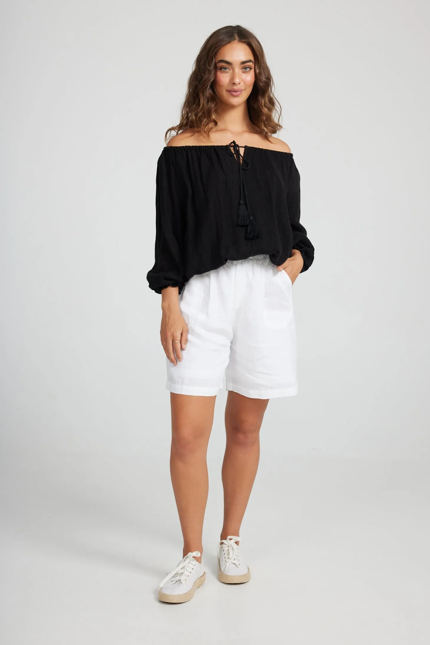 Seaside Top | Black | H28