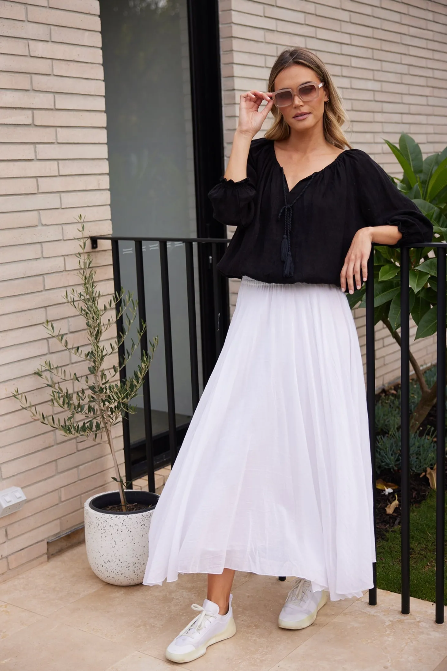 Seaside Top | Black | H28