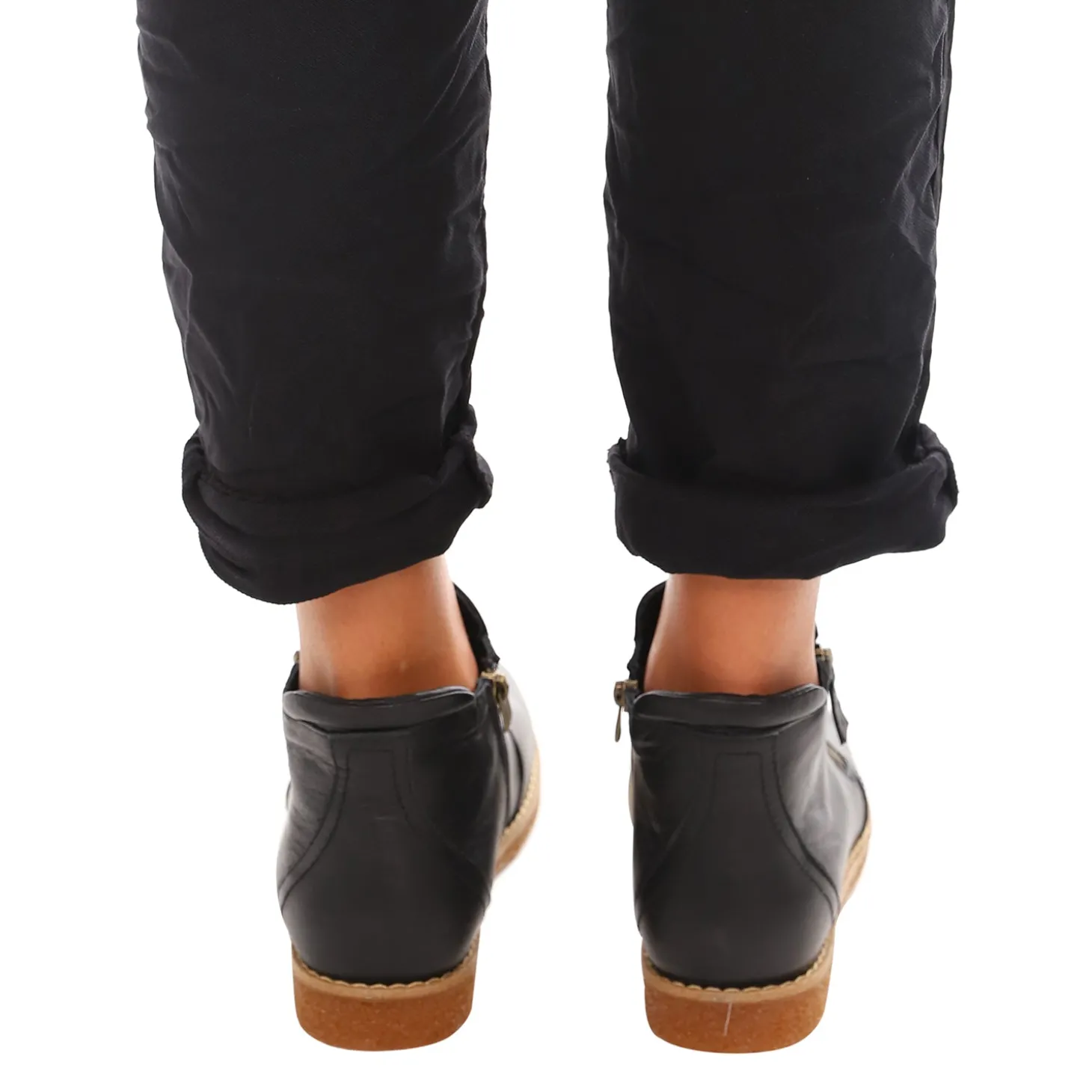Tallow Leather Boot - Black - RS22