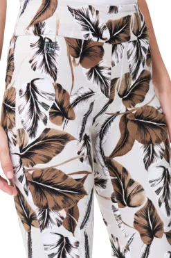 Tropical Print Capri Pant |JR12