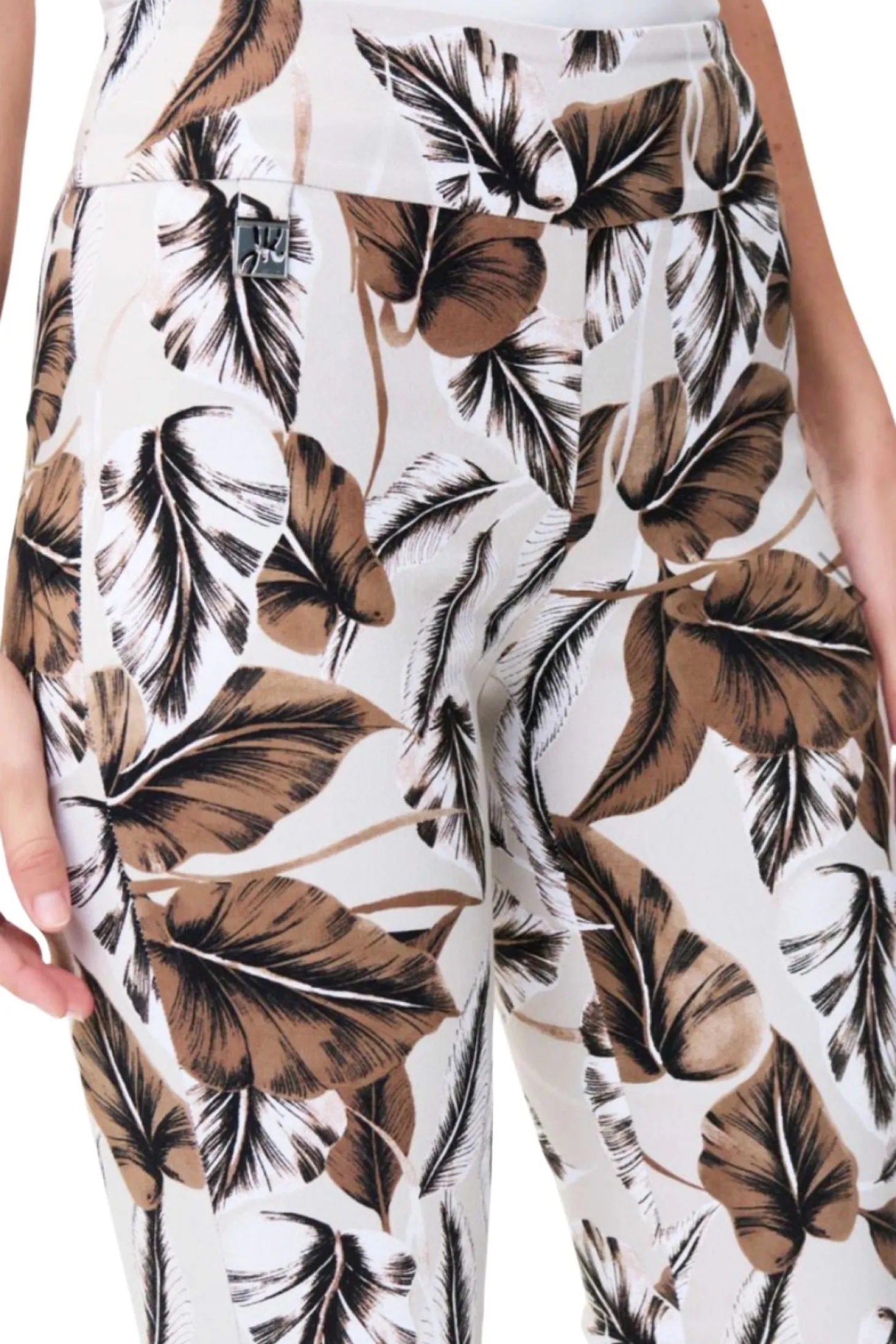 Tropical Print Capri Pant |JR12